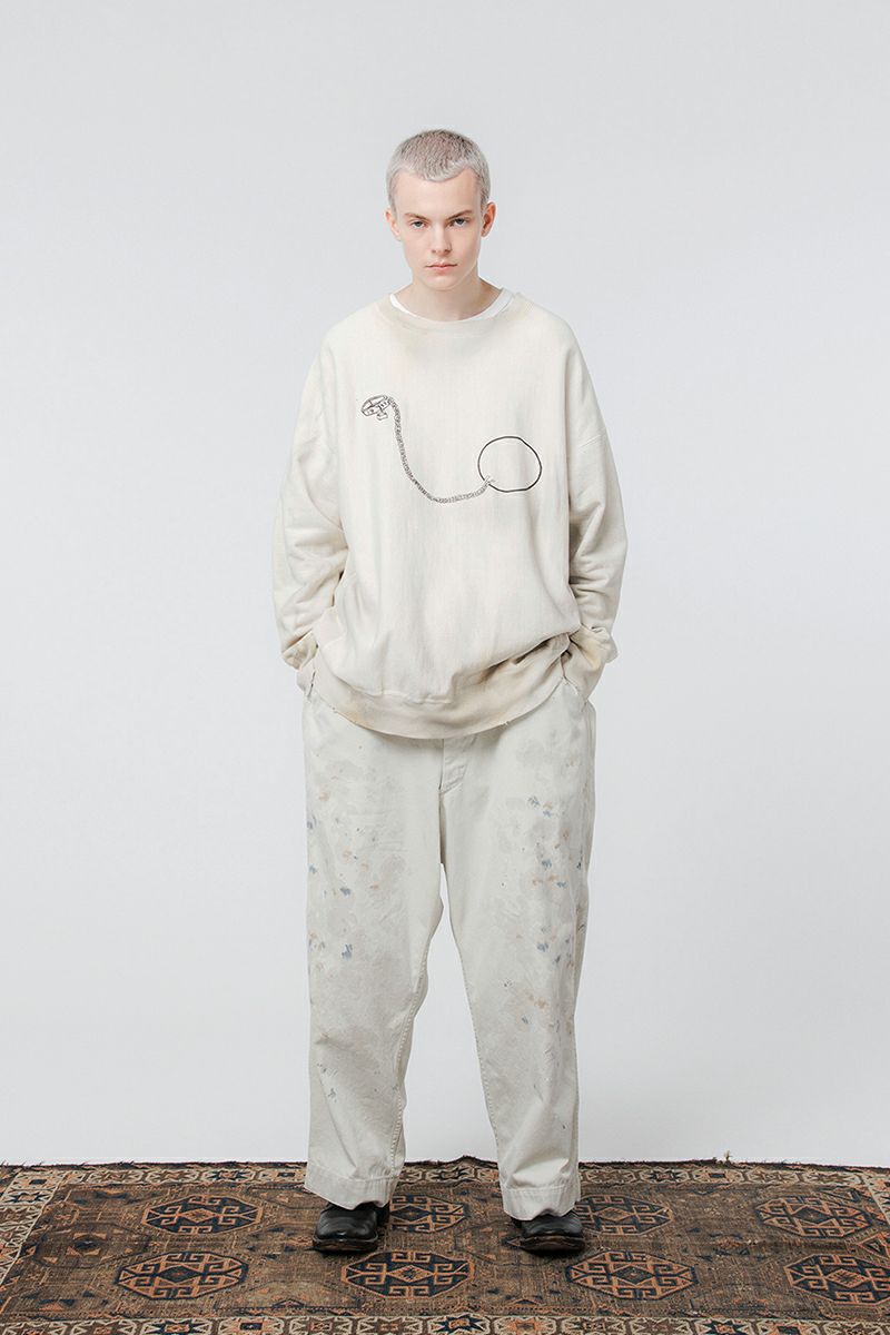 BOWWOW(バウワウ)BALL AND CHAIN SWEATSHIRT ボールアンドチェーンスウェットシャツ BW251-BCSS -18