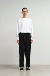 Graphpaper(グラフペーパー)Solotex Twill Wide Tapered Chef Pants ソロテックスツイルワイドテーパードシェフパンツ GM251-40326B -1