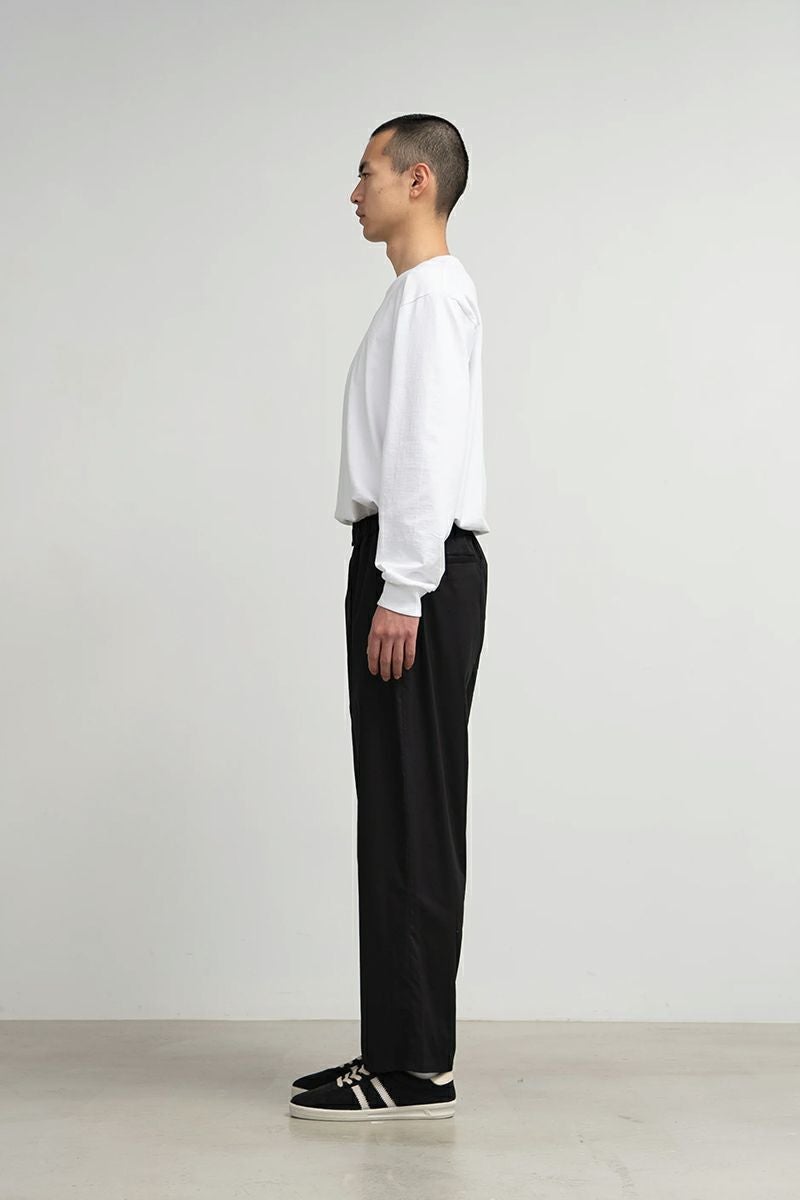 Graphpaper(グラフペーパー)Solotex Twill Wide Tapered Chef Pants ソロテックスツイルワイドテーパードシェフパンツ GM251-40326B -2