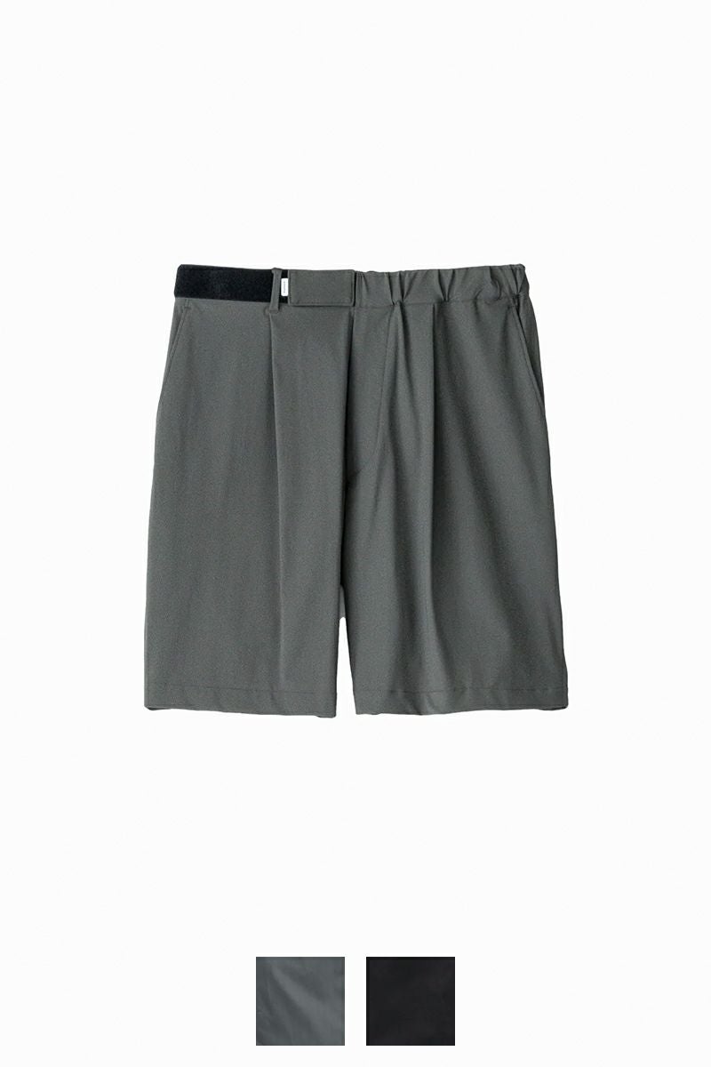 Graphpaper(グラフペーパー)Solotex Twill Wide Chef Shorts ソロテックスツイルワイドシェフショーツ GM251-40328B