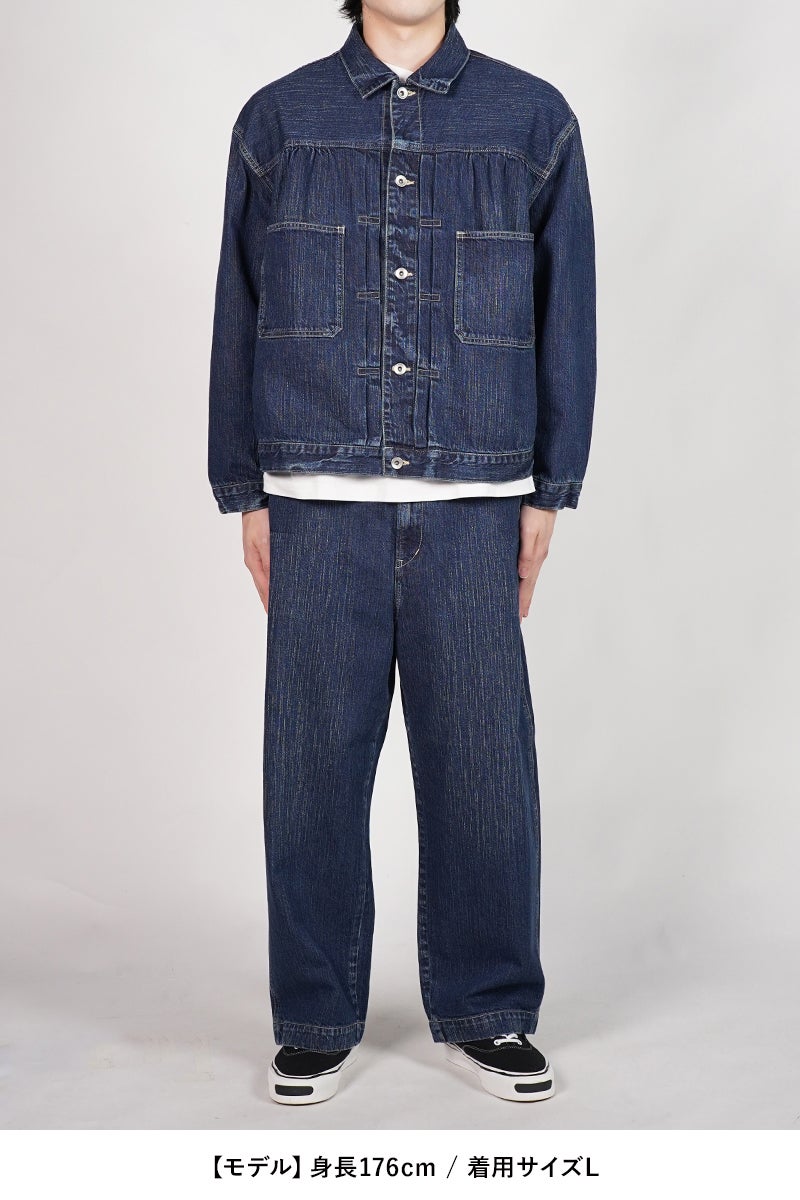 Porter Classic(ポータークラシック) STEINBECK DENIM JACKET NAVY スタインベックデニムジャケット ネイビー PC-005-2143