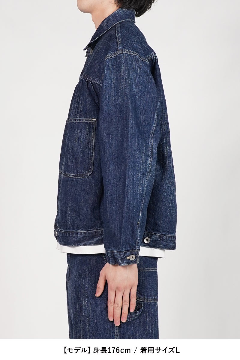 Porter Classic(ポータークラシック) STEINBECK DENIM JACKET NAVY スタインベックデニムジャケット ネイビー PC-005-2143