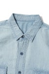 Porter Classic(ポータークラシック)SHAWSHANK CHAMBRAY WORK SHIRT CUSTOM ショーシャンクシャンブレーワークシャツカスタム PC-005-3230 -4