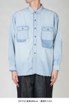 Porter Classic(ポータークラシック)SHAWSHANK CHAMBRAY WORK SHIRT CUSTOM ショーシャンクシャンブレーワークシャツカスタム PC-005-3230