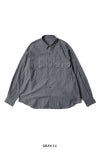 Porter Classic(ポータークラシック)ROLL UP CHAMBRAY SHIRT ロールアップシャンブレーシャツ PC-016-3361 -10