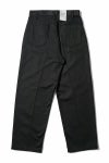 CIOTA (シオタ)TC Twill 4 Pocket Pants (Baggy) TCツイル4ポケットパンツ バギー Black ブラック PTLM-164 -15