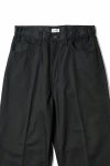 CIOTA (シオタ)TC Twill 4 Pocket Pants (Baggy) TCツイル4ポケットパンツ バギー Black ブラック PTLM-164 -16