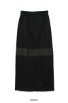 CLANE(クラネ)SHEER SWITCHING STRAIGHT SKIRT シアースイッチングストレートスカート 18109-6052 -14