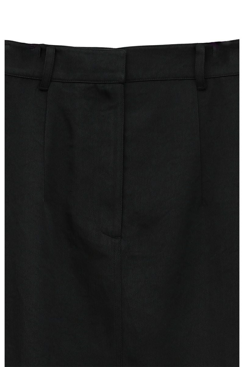 CLANE(クラネ)SHEER SWITCHING STRAIGHT SKIRT シアースイッチングストレートスカート 18109-6052 -16