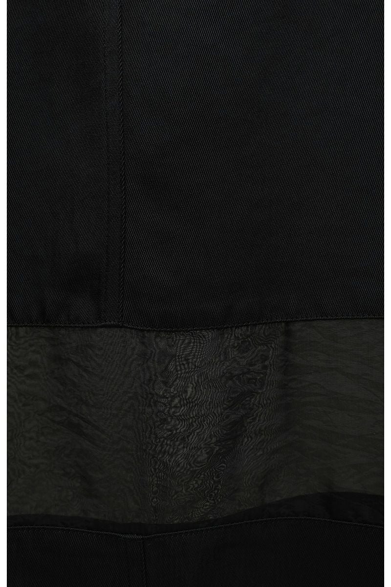 CLANE(クラネ)SHEER SWITCHING STRAIGHT SKIRT シアースイッチングストレートスカート 18109-6052 -19