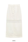 CLANE(クラネ)SHEER SWITCHING STRAIGHT SKIRT シアースイッチングストレートスカート 18109-6052 -20