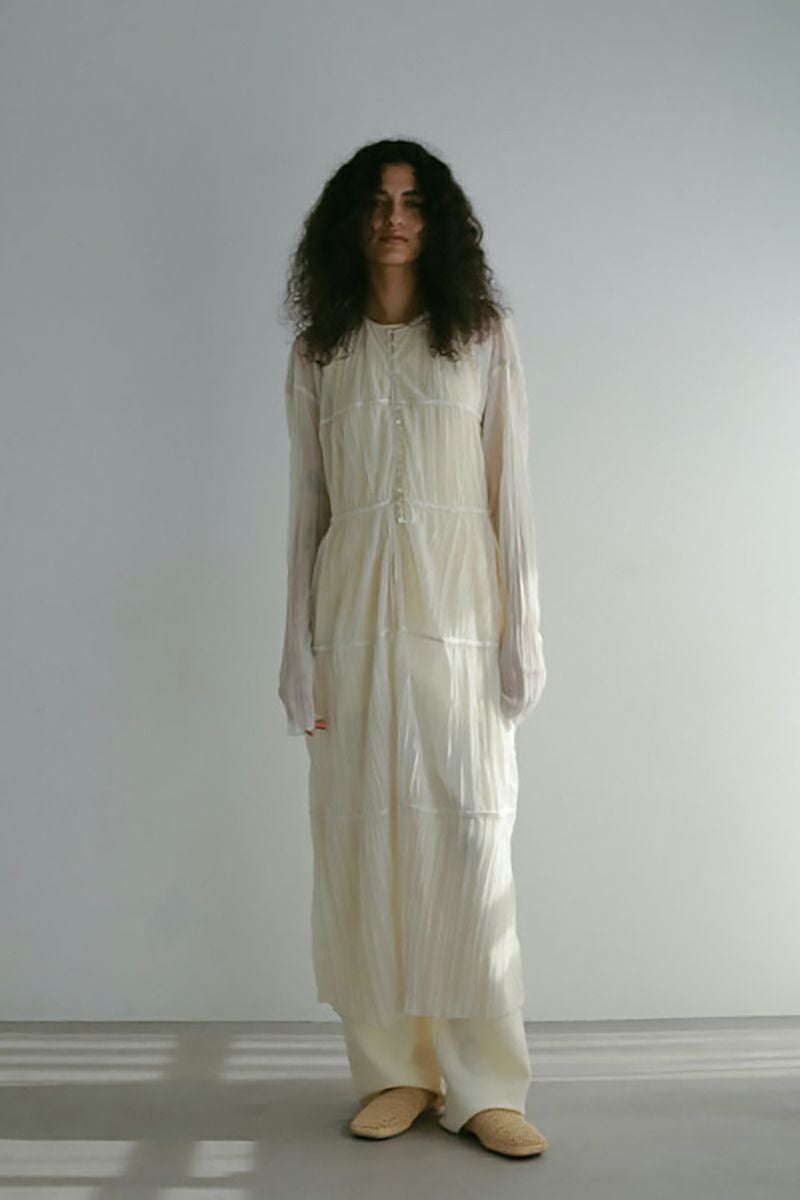 ETRE TOKYO(エトレトウキョウ)ソフトシアーワイドニットパンツ 1225220092 -11