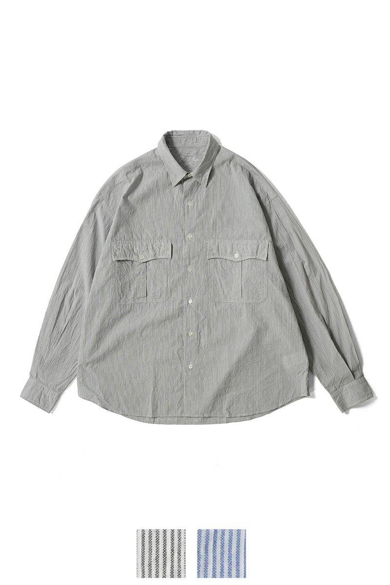 PORTER CLASSIC ヒッピーボーダーシャツ　2016SS サイズ3 Porter Classic(ポータークラシック) | Porter Classic(ポーター