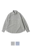 Porter Classic(ポータークラシック)ROLL UP STRIPE SHIRT ロールアップストライプシャツ PC-016-3357