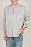 Porter Classic(ポータークラシック)ROLL UP STRIPE SHIRT ロールアップストライプシャツ PC-016-3357 -1