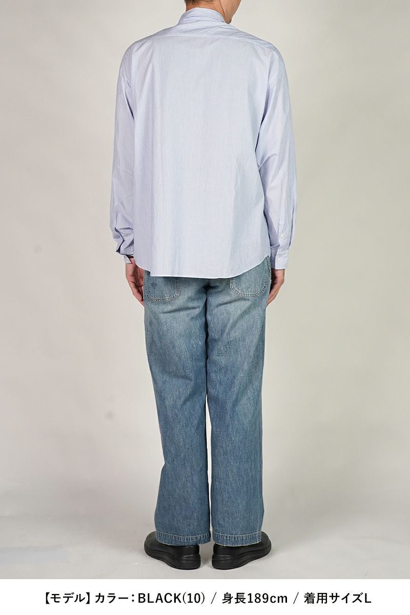 Porter Classic(ポータークラシック)ROLL UP STRIPE SHIRT ロールアップストライプシャツ PC-016-3357 -1