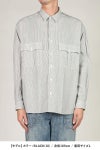 Porter Classic(ポータークラシック)ROLL UP STRIPE SHIRT ロールアップストライプシャツ PC-016-3357 -1