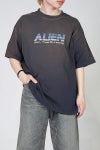 DAIRIKU(ダイリク)Alien Vintage Wash H-S Tee エイリアンヴィンテージウォッシュTシャツ 25SS CS3 -1