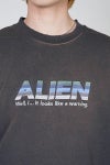 DAIRIKU(ダイリク)Alien Vintage Wash H-S Tee エイリアンヴィンテージウォッシュTシャツ 25SS CS3 -2