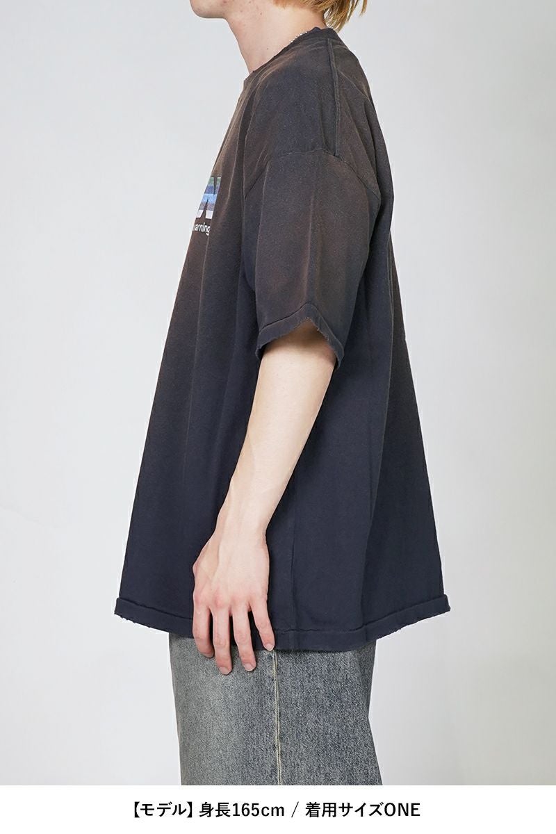 DAIRIKU(ダイリク)Alien Vintage Wash H-S Tee エイリアンヴィンテージウォッシュTシャツ 25SS CS3 -11