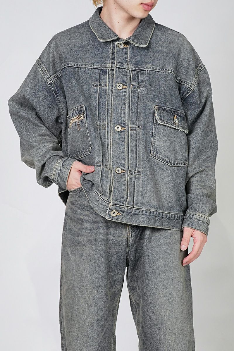DAIRIKU(ダイリク) | DAIRIKU(ダイリク)2PKT Vinatge Denim Jacket 2