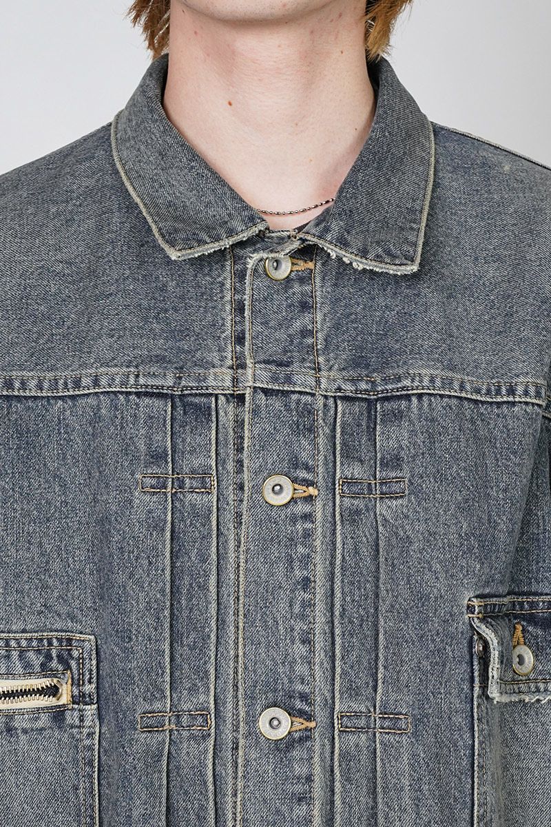 DAIRIKU(ダイリク) | DAIRIKU(ダイリク)2PKT Vinatge Denim Jacket 2