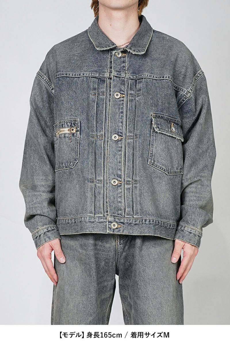 DAIRIKU(ダイリク) | DAIRIKU(ダイリク)2PKT Vinatge Denim Jacket 2