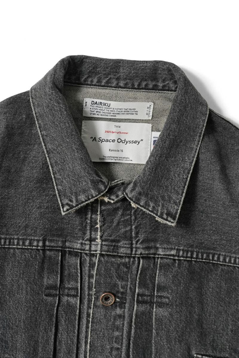 DAIRIKU(ダイリク)2PKT Vinatge Denim Jacket 2ポケットヴィンテージデニムジャケット 25SS RG-DNM2 -16