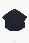 Graphpaper(グラフペーパー)Oxford S/S Oversized B.D Shirt オックスフォード半袖オーバーサイズボタンダウンシャツ GM251-50023B -7