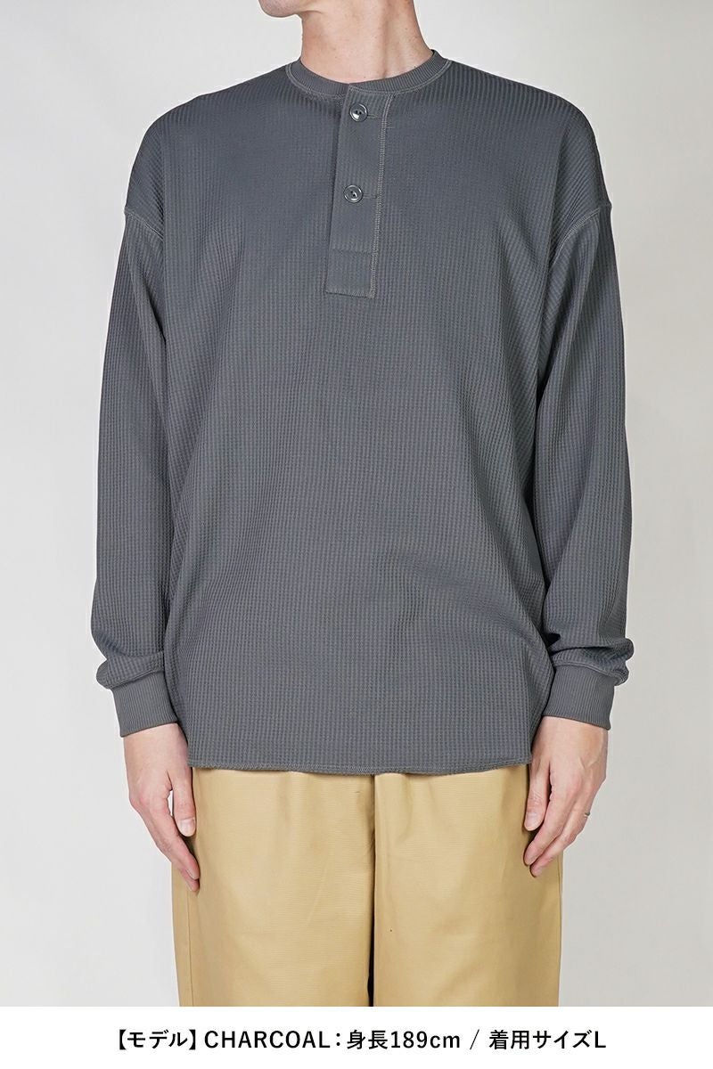 DAIWA PIER 39(ダイワピア39)TECH THERMAL HENLEY LS テック 長袖サーマルヘンリーネック BE-38025