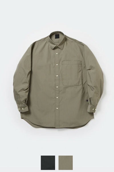 DAIWA PIER 39(ダイワピア39)W's TECH REGULAR STRIPE SHIRT LS ウィメンズ テック 長袖レギュラーストライプシャツ BE-81025L