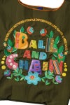 Ball & Chain(ボールアンドチェーン)Ball&Chain Garden ボールアンドチェーンガーデン FLOWER FONT (M) フラワーフォントM ショッピングバック トートバッグ 301057 -1