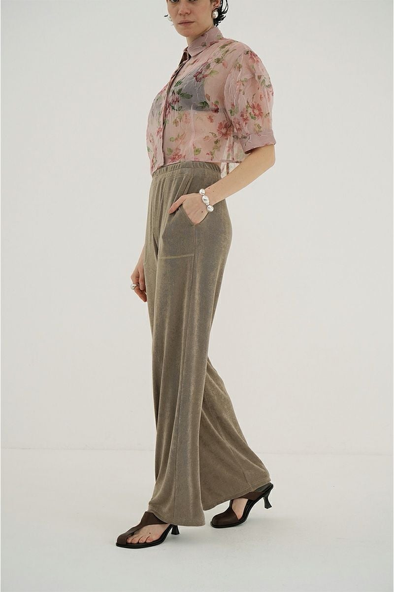 CLANE(クラネ)BRIGHT JERSEY PANTS ブライトジャージーパンツ 18110-7302 -2