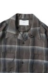 SUGARHILL(シュガーヒル)OMBRE PLAID OPEN COLLAR SHIRTS オンブレプレイドオープンカラーシャツ 2541000501 -16
