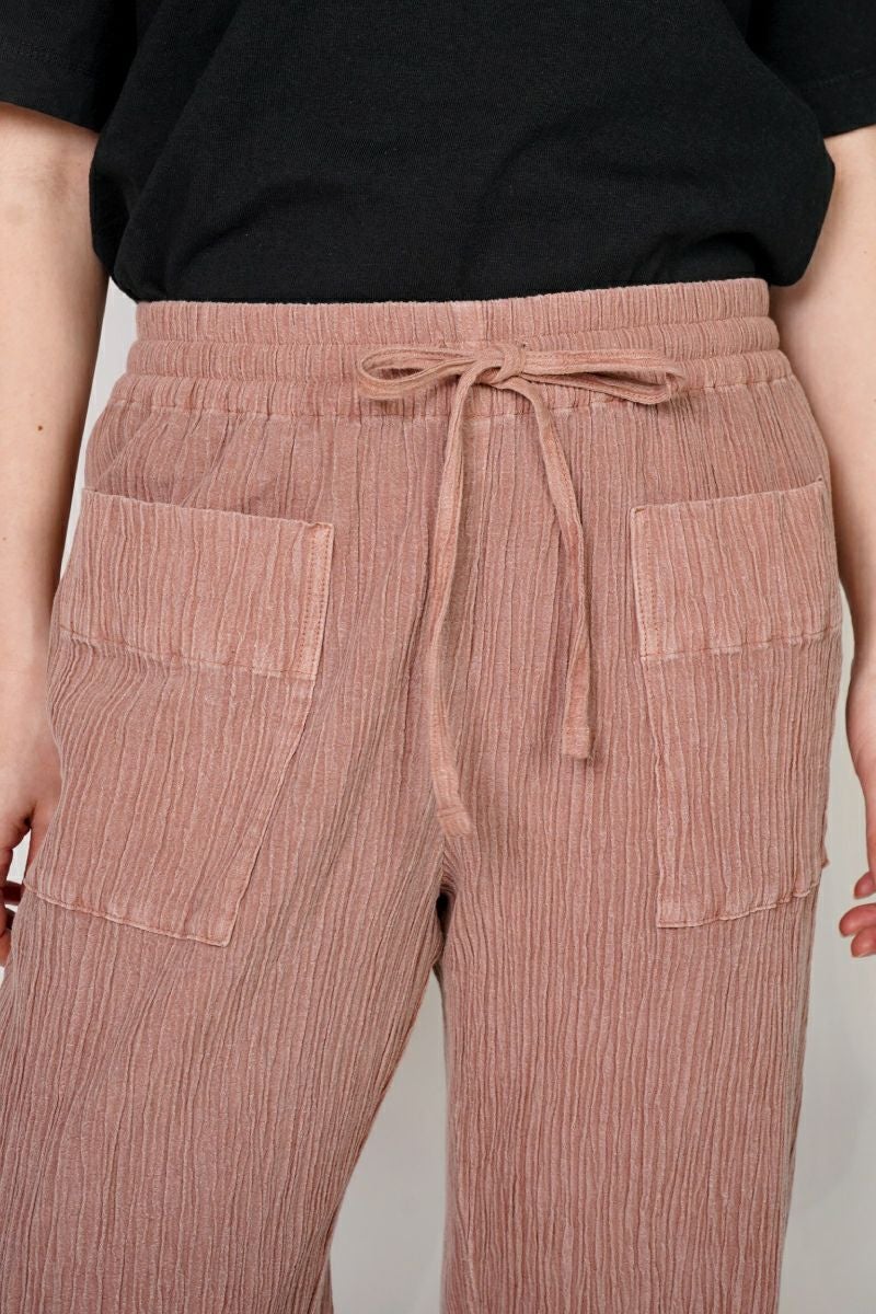 kengo(ケンゴ)cotton banana yoryu loose pants コットンバナナ楊柳ルーズパンツ K25SS-PA1