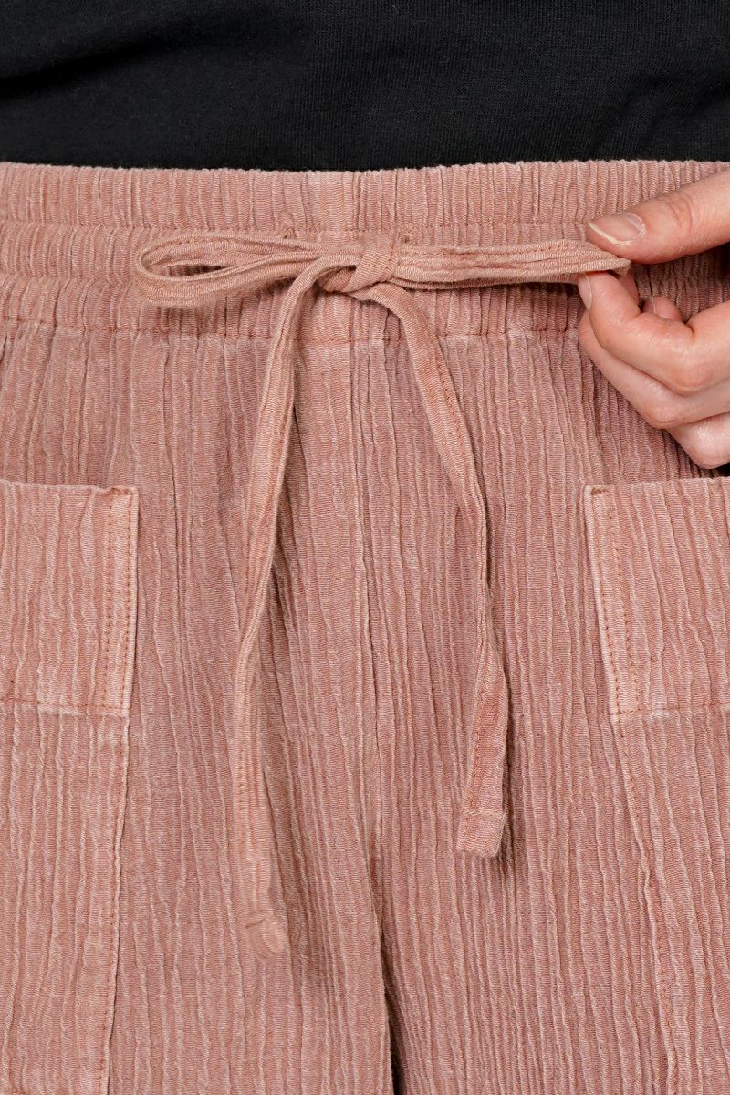 kengo(ケンゴ)cotton banana yoryu loose pants コットンバナナ楊柳ルーズパンツ K25SS-PA1