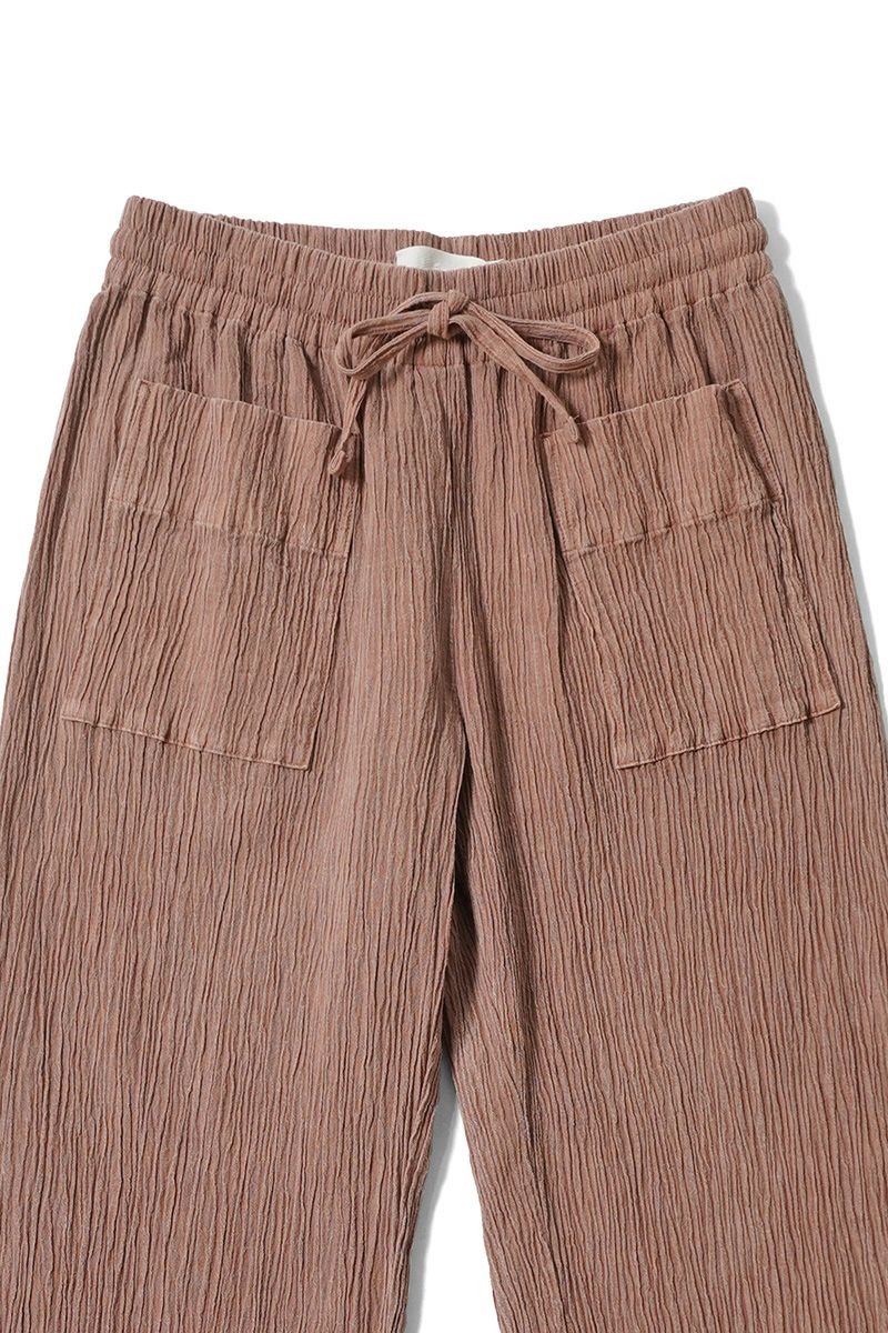 kengo(ケンゴ)cotton banana yoryu loose pants コットンバナナ楊柳ルーズパンツ K25SS-PA1 -16