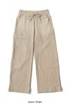 kengo(ケンゴ) cotton banana yoryu loose pants コットンバナナ楊柳ルーズパンツ K25SS-PA1