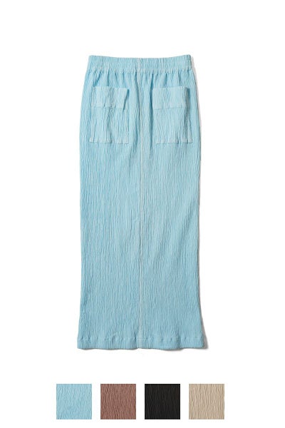 kengo(ケンゴ) cotton banana yoryu long skirt コットンバナナ楊柳ロングスカート K25SS-SK2