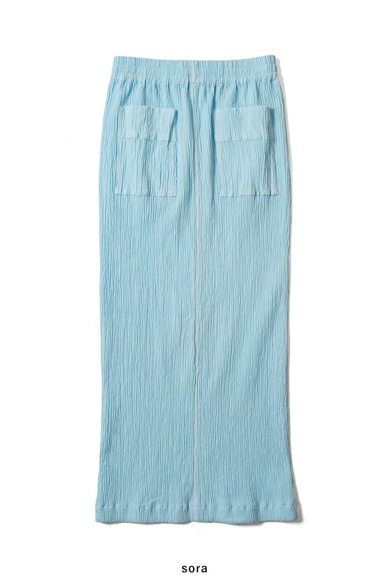 kengo(ケンゴ)cotton banana yoryu long skirt コットンバナナ楊柳ロングスカート K25SS-SK2 -24