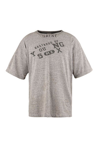 SAINT Mxxxxxx(セントマイケル)SM-HR8-0000-C37 / BJ_SS TEE / YOUNG / GRAY BerBerJin ベルベルジン 半袖Tシャツ