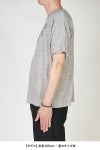 SAINT Mxxxxxx(セントマイケル)SM-HR8-0000-C37 / BJ_SS TEE / YOUNG / GRAY BerBerJin ベルベルジン 半袖Tシャツ