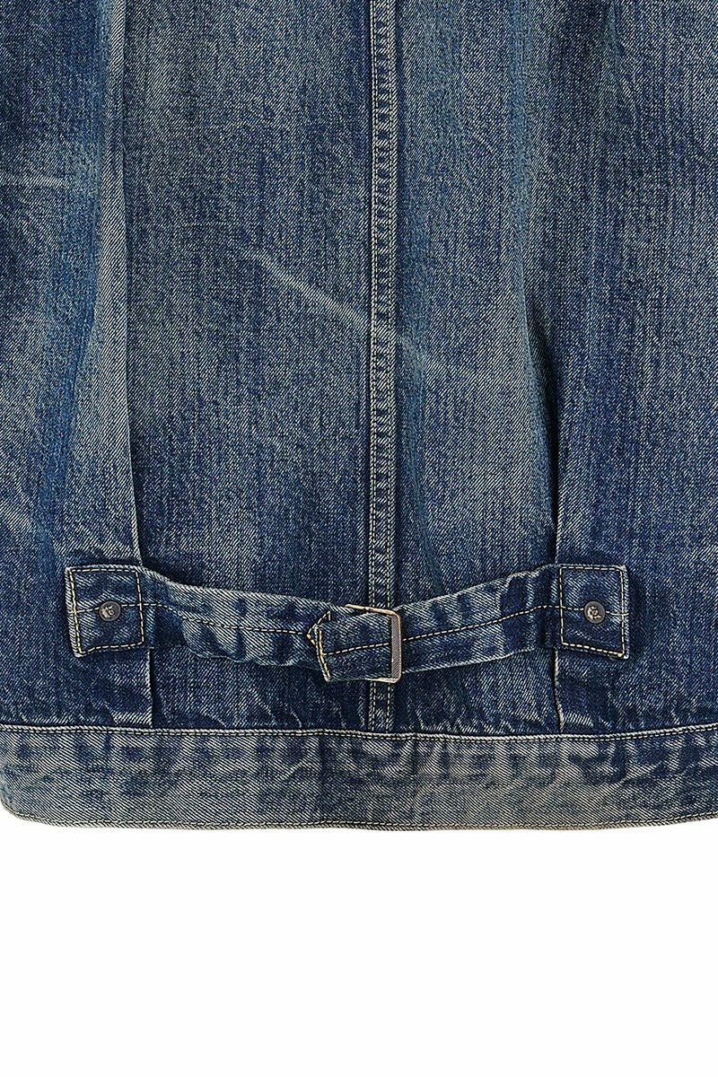 SAINT Mxxxxxx(セントマイケル)SM-HR8-0000-C39 / BJ_DENIM JACKET / DAMAGE / BLUE BerBerJin ベルベルジン デニムジャケット -6