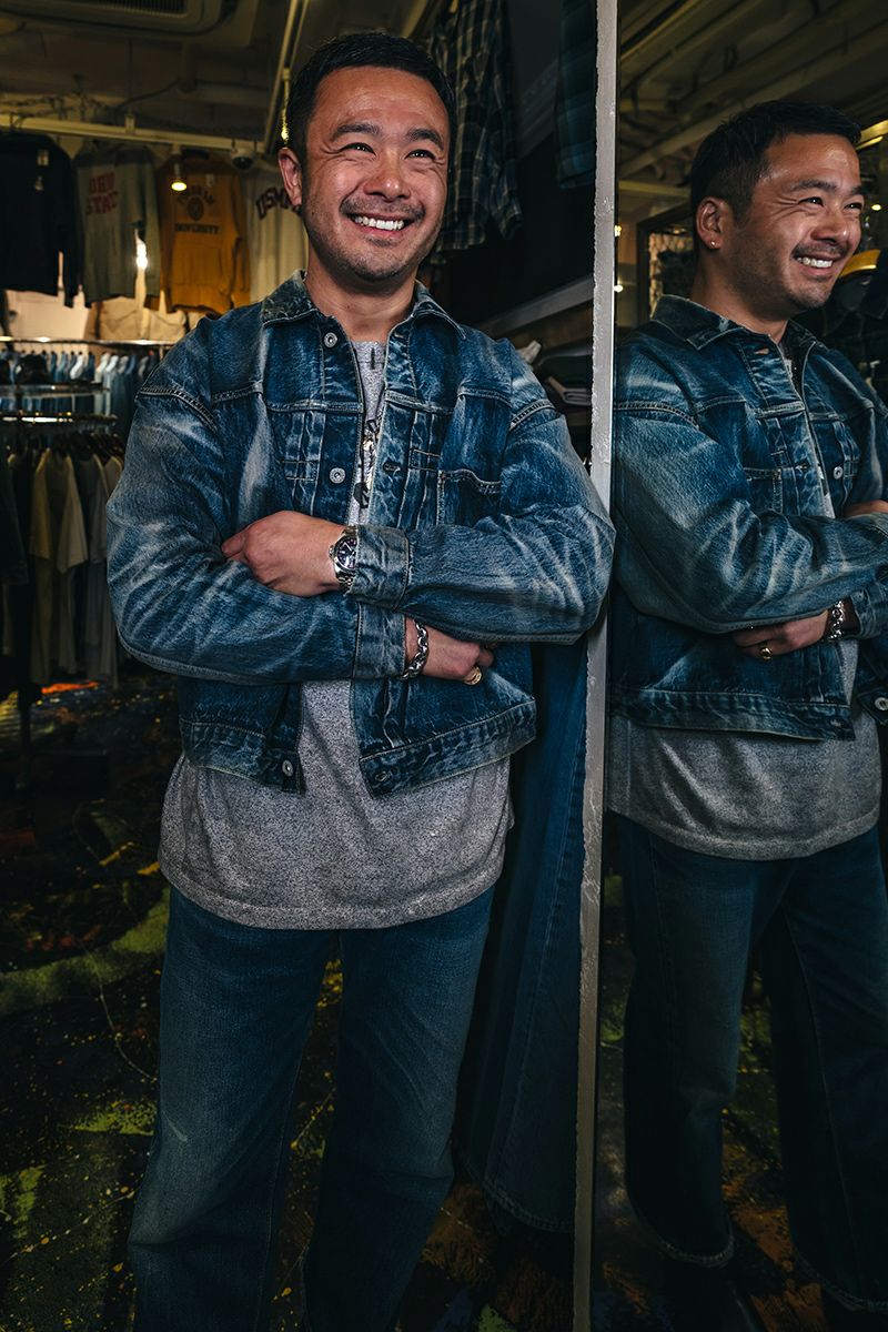 SAINT Mxxxxxx(セントマイケル)SM-HR8-0000-C39 / BJ_DENIM JACKET / DAMAGE / BLUE BerBerJin ベルベルジン デニムジャケット -10