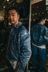 SAINT Mxxxxxx(セントマイケル)SM-HR8-0000-C39 / BJ_DENIM JACKET / DAMAGE / BLUE BerBerJin ベルベルジン デニムジャケット -11