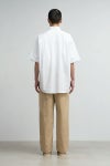 Graphpaper(グラフペーパー)Broad S/S Oversized Regular Collar Shirt ブロードオーバーサイズレギュラーカラー半袖シャツ GM251-50013B -3