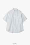 Graphpaper(グラフペーパー)Broad S/S Oversized Regular Collar Shirt ブロードオーバーサイズレギュラーカラー半袖シャツ GM251-50013B -4