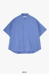 Graphpaper(グラフペーパー)Broad S/S Oversized Regular Collar Shirt ブロードオーバーサイズレギュラーカラー半袖シャツ GM251-50013B -6