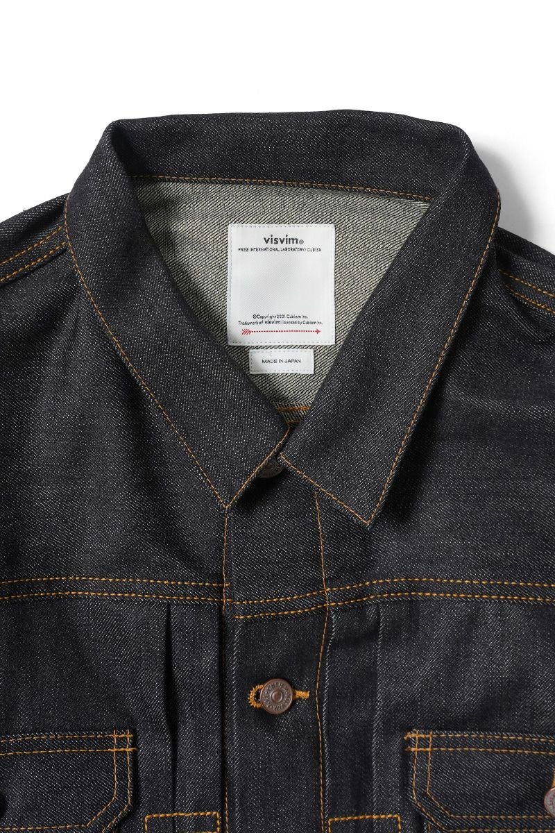 visvim(ビズビム)SS 101X JKT UNWASHED デニムジャケット アンウォッシュド 0125105006001 -16