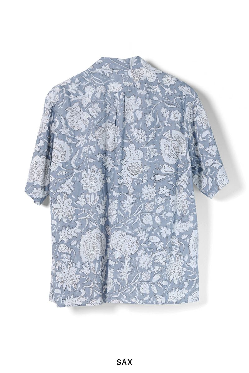 paratrait(パラトレイト)OFFSET OPEN PRINT SHIRTS オフセットオープンプリントシャツ PT25S120 -15